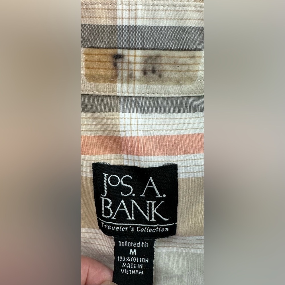 Jos. A. Bank Traveler’s Collection Long Sleeve Button-Up Shirt - Picture 6 of 12